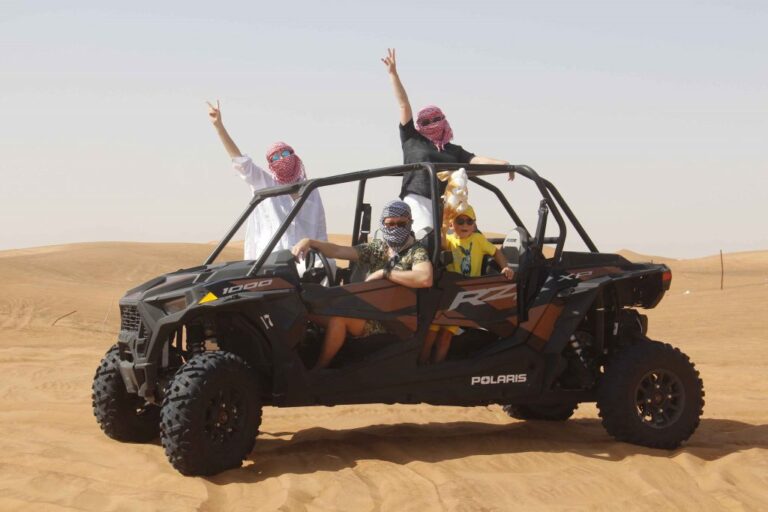 Four-Seater Polaris Dune Buggy RZR Rental Dubai