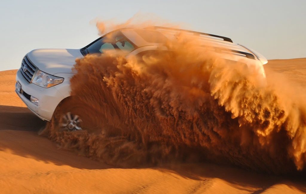 Sunset Desert Safari Tour Dubaiwith Quad Bike and Dune Buggy Rental in Red Dunes Al Lahbab Desert