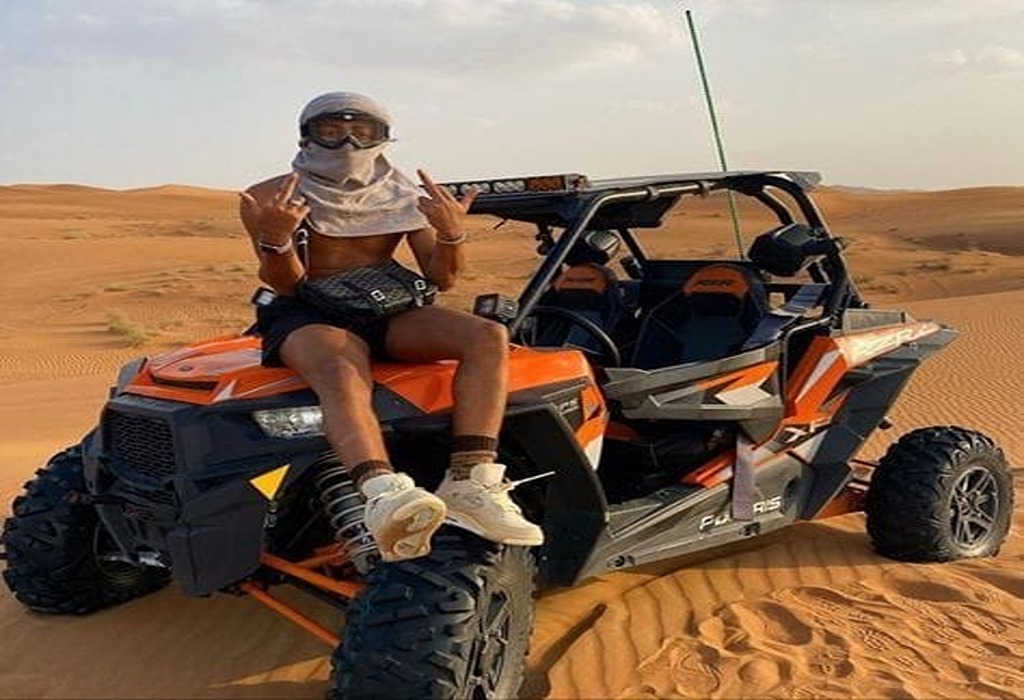 Enjoy Self Drive Double Seat Dune Buggy Rental Dubai for 1 Hour in Red Dunes