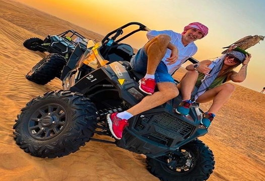 Enjoy Dubai Sunset Desert Tour with Double Seat Dune Buggy at 30 % OFF Price