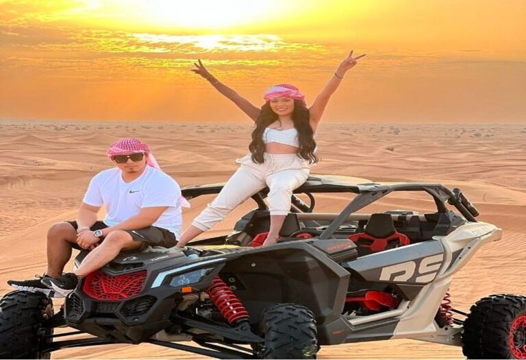 CAN-AM RS RR Turbo Maverick Double Seat Dune Buggy Rental in Dubai