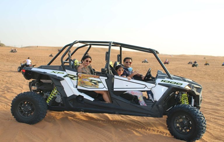 Four-Seater Polaris Dune Buggy Rental with Desert Safari Tour