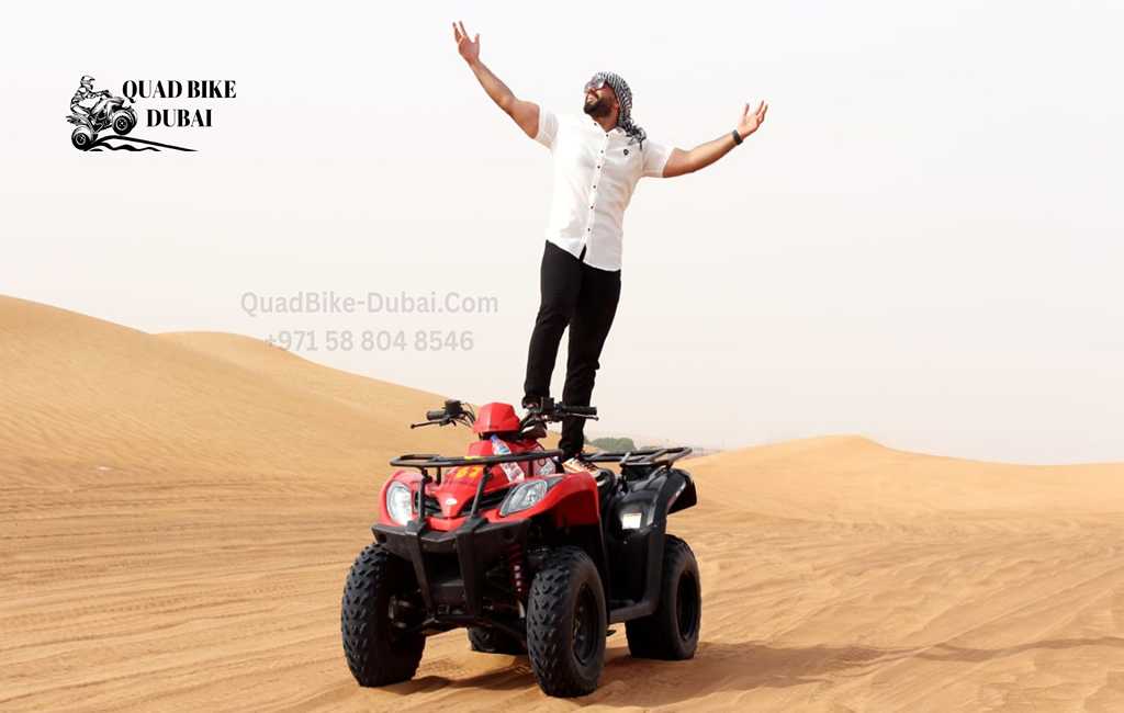 You are currently viewing Morning Quad Biking and Camel Riding Tour Dubai
