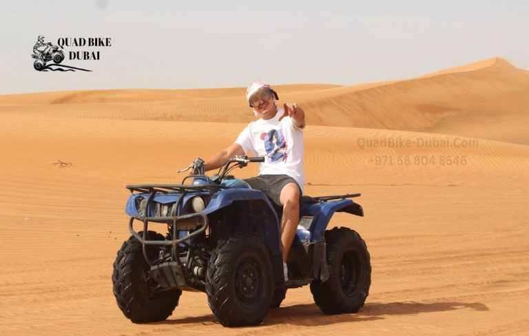 Desert Safari Dubai Adventure: BBQ Dinner, and Quad Biking,