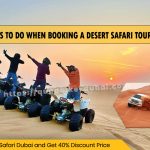 Six Things To Do Desert Safari Tour in Dubai