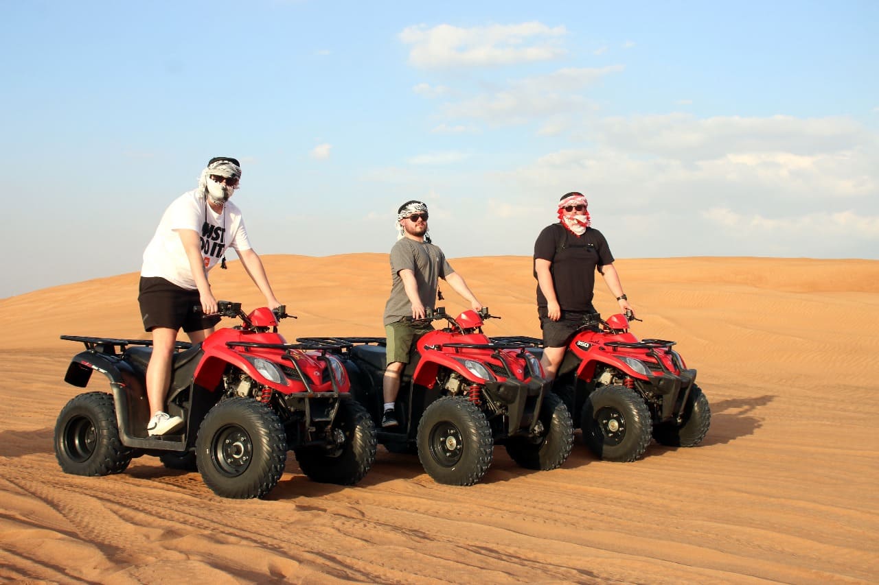 Enjoy Quad Biking Dubai with Friends and Family Members