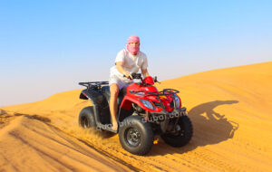 ATV Dubai Desert | Book 250 CC to 350 CC Single Seat Quad Bike Rental Dubai Desert