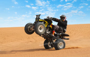 Yamaha Raptor Quad Biking Dubai